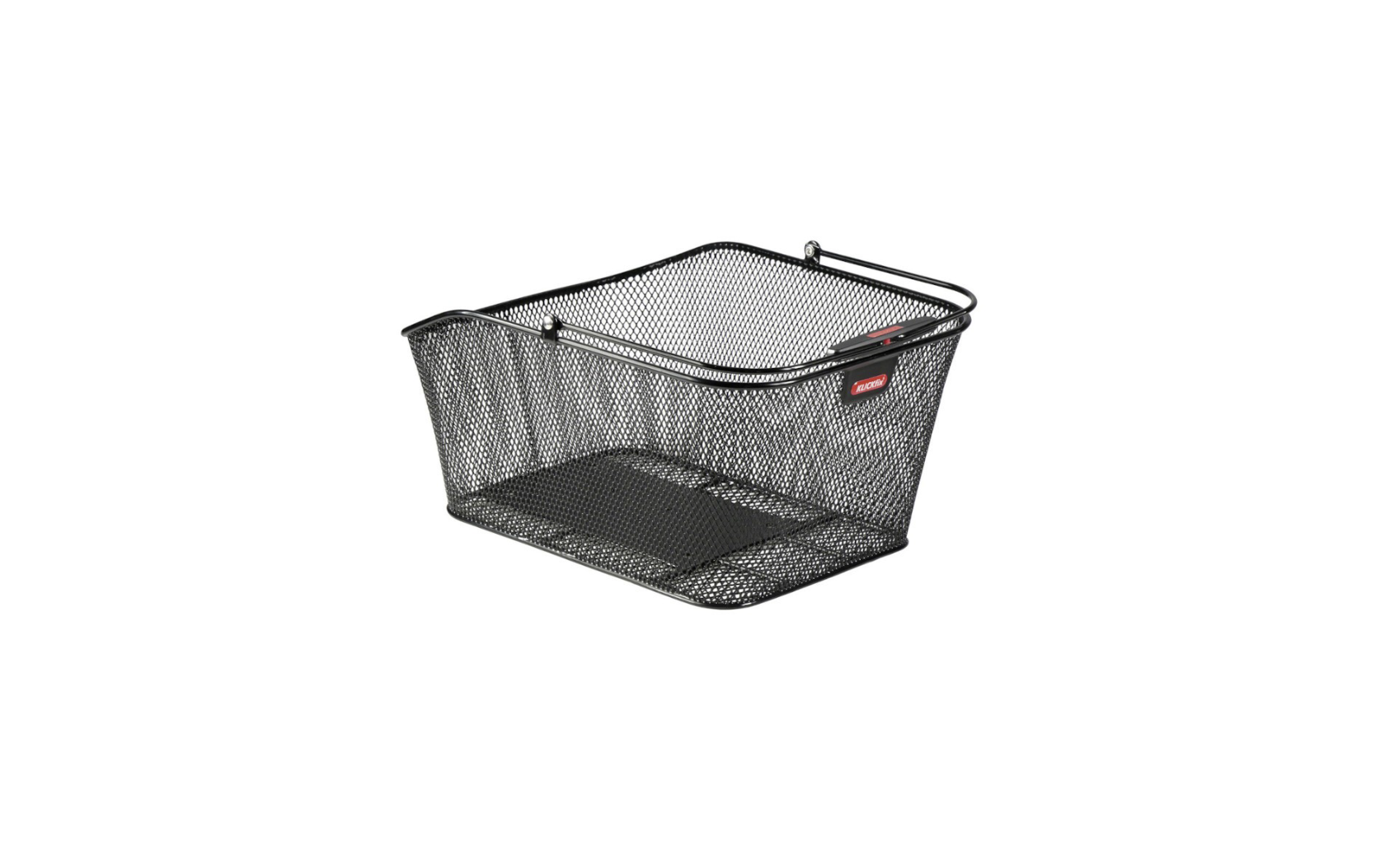 Black mesh rear basket