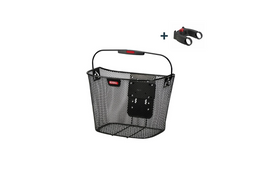 Black mesh front basket + KlickFix attachment